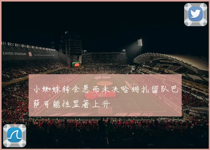 小蜘蛛转会悬而未决哈姆扎留队巴萨可能性显著上升