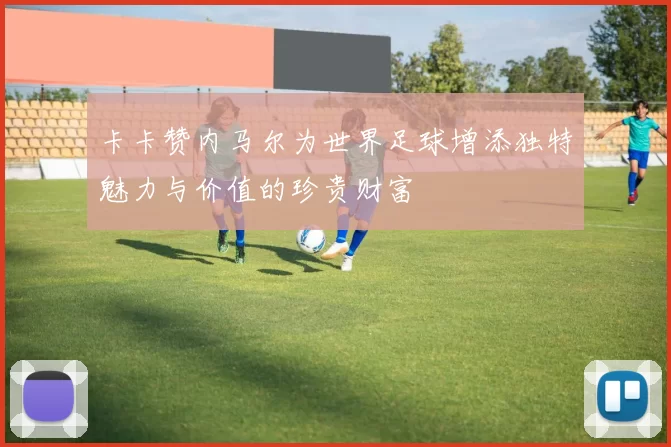 卡卡赞内马尔为世界足球增添独特魅力与价值的珍贵财富